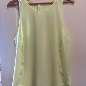 Lululemon Athletica Light Green Tank Top